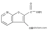 Molecular Structure of 109274-83-1 (ETHYL 3-HYDROXYFURO[2,3-B]PYRIDINE-2-CARBOXYLATE)